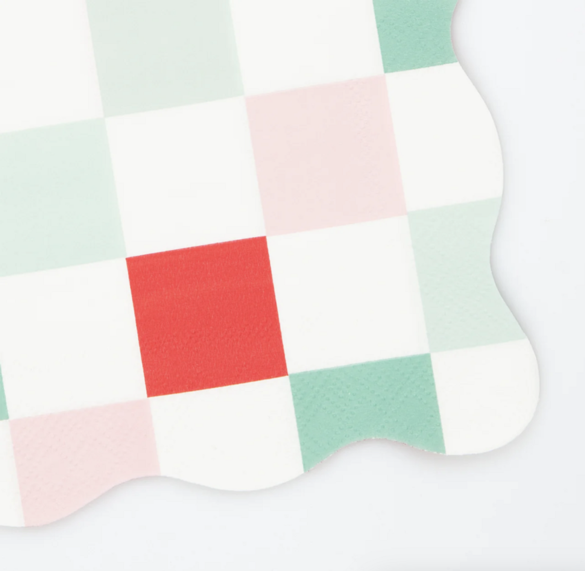 SERVIETTER – Ruter Multi – 16 pk – Meri Meri