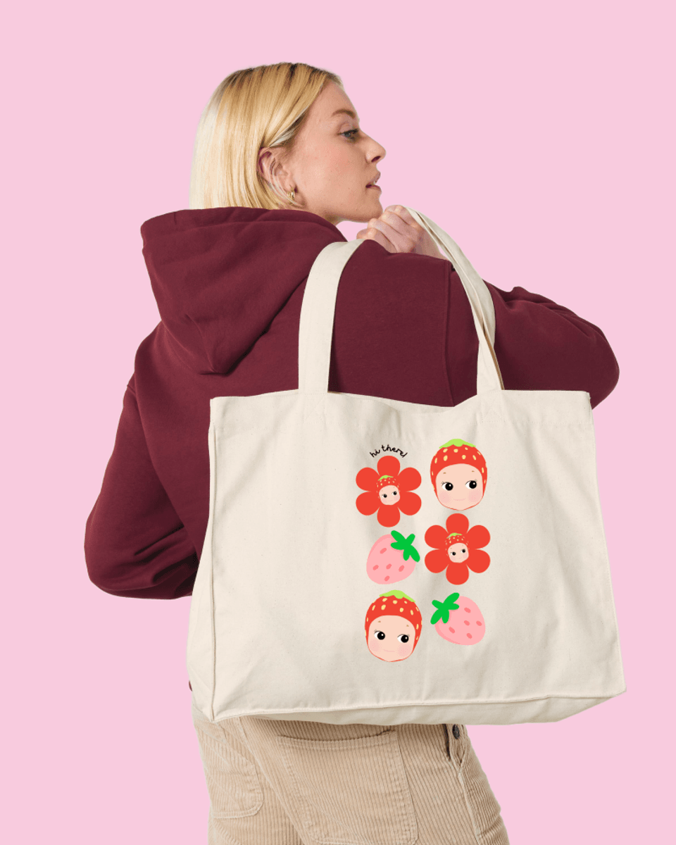SHOPPINGBAG –  Hi There – Festligetrykk