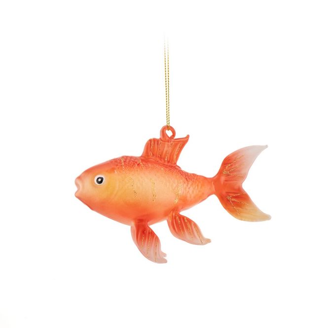 Hovedbilde  JULETREPYNT – Oransje gullfisk – Sass & Belle