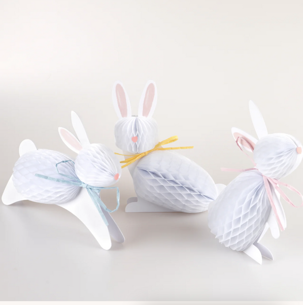 Hovedbilde HONEYCOMB – Påskekaniner i 3D – 6 pk – ...