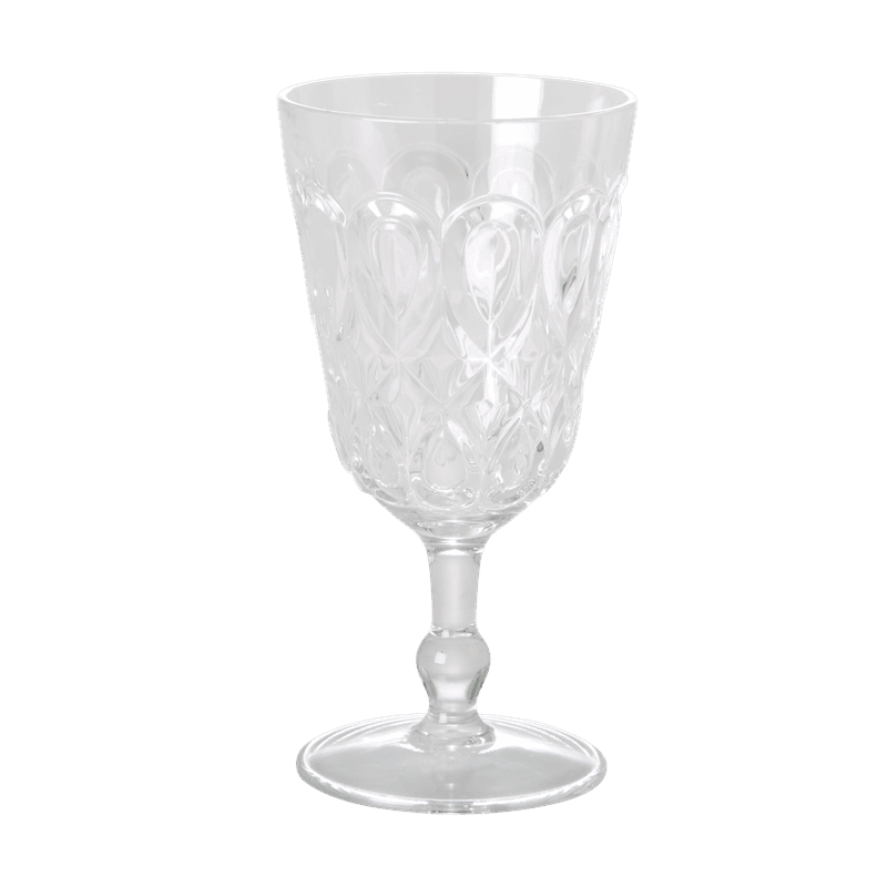 AKRYLGLASS – Vin – Klar – Rice