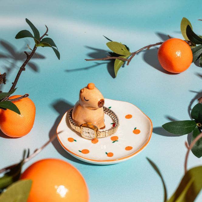 Hovedbilde SMYKKESKÅL – Capybara – Sass & Belle