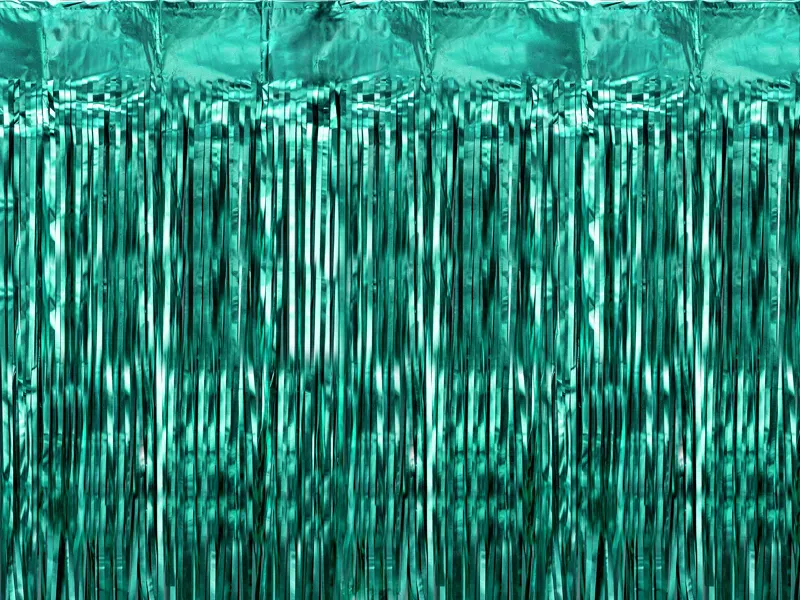 PARTYGARDIN – Flaskegrønn – 100 x 200 cm – PartyDeco