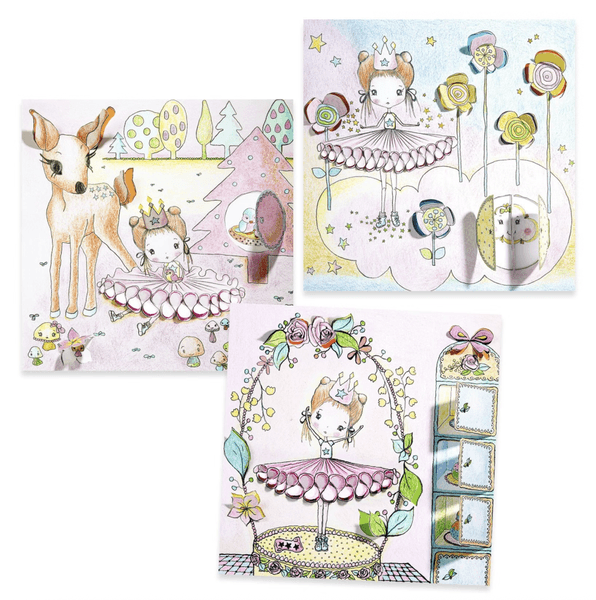 Hovedbilde FARGELEGGINGSARK – Ballerina – 8 ark – ...