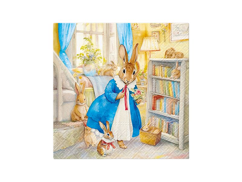 SERVIETTER – Mamma Peter Kanin – 20 pk – Peter Rabbit