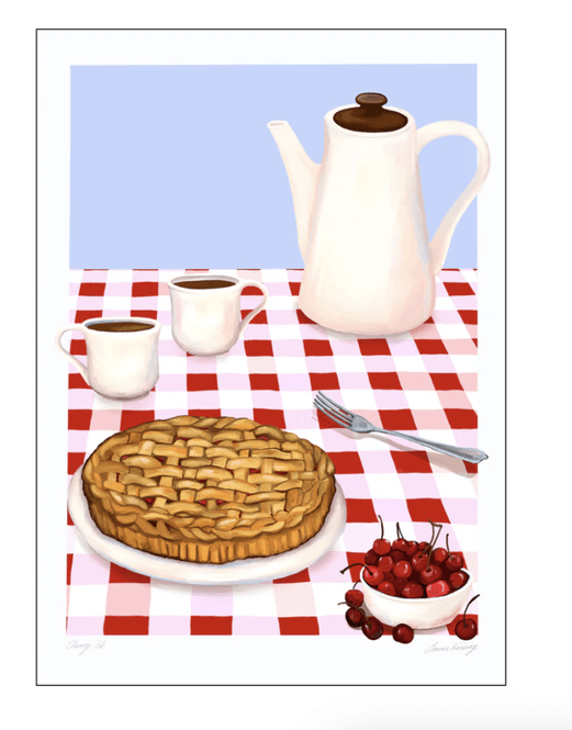 Hovedbilde PLAKAT – Cherry Pie – 30 x 40 cm – Emma ...