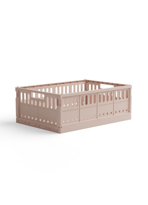 MAXI FOLDEKASSE - Blush - Made Crate