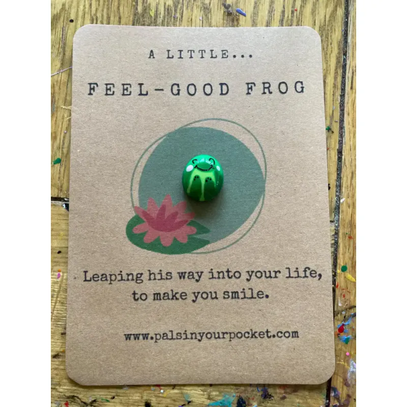 LOMMEVENN – A Little Feel-Good Frog – Leaping His Way Into Your Life to Make You Smile – Pals in Your Pocket