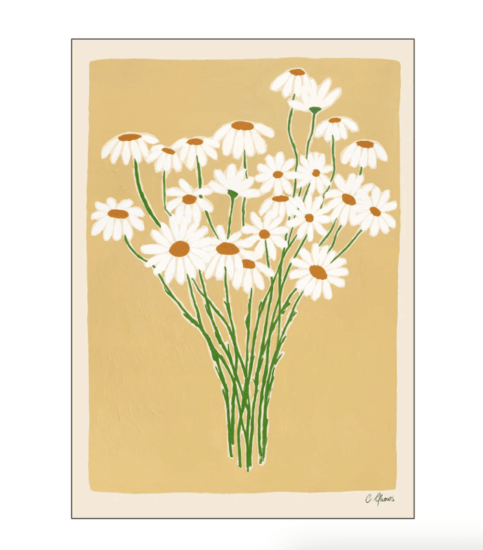 PLAKAT – Daisies – 30 x 40 cm – Carla Llanos