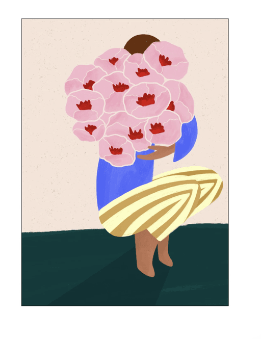 Hovedbilde PLAKAT – Bouquet of Flowers – 50 x 70 cm ...