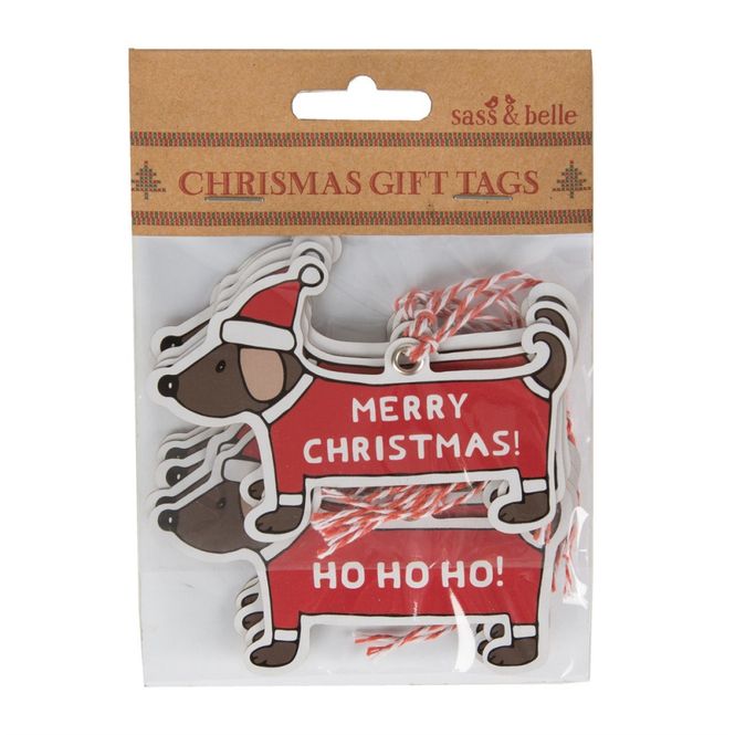 Hovedbilde GAVELAPPER – Dachs Julehund – 12 stk – ...