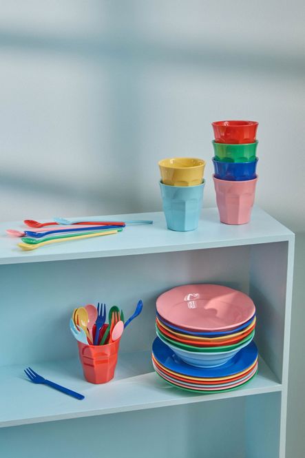 Hovedbilde GAFLER – Funky farger – 6 pk – Rice