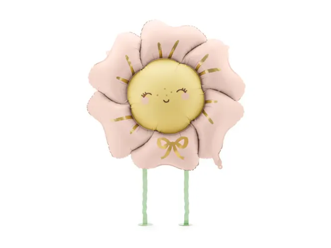 Hovedbilde FOLIEBALLONG – Blomst Blush Pink – PartyDeco