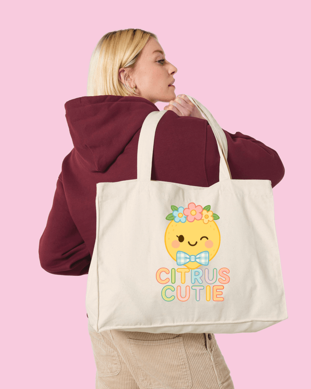 SHOPPINGBAG – Citrus Cutie – Festligetrykk