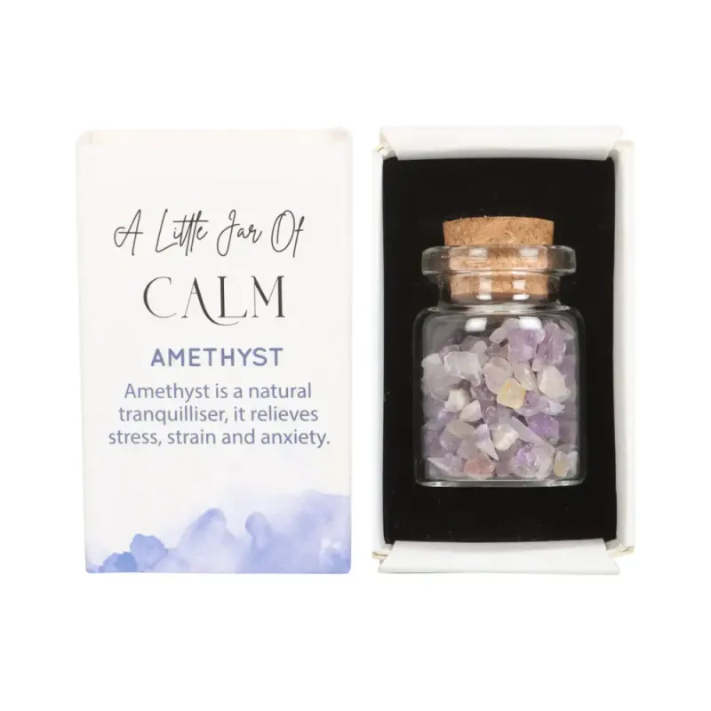 KRYSTALLFLASKE – Ametist – A Little Jar of Calm – Something Different