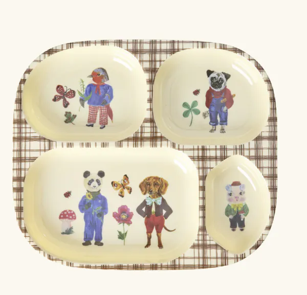 Hovedbilde BABY SPISESETT – Dachshund & Venner – Rice x ...