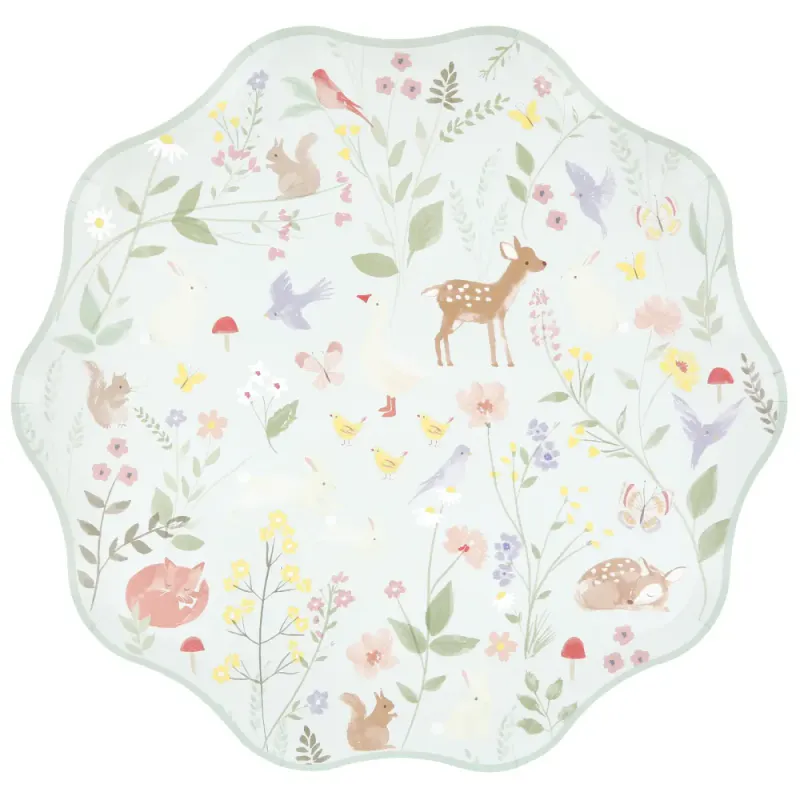 PAPPTALLERKENER – Eventyrskog – 8 pk – Meri Meri