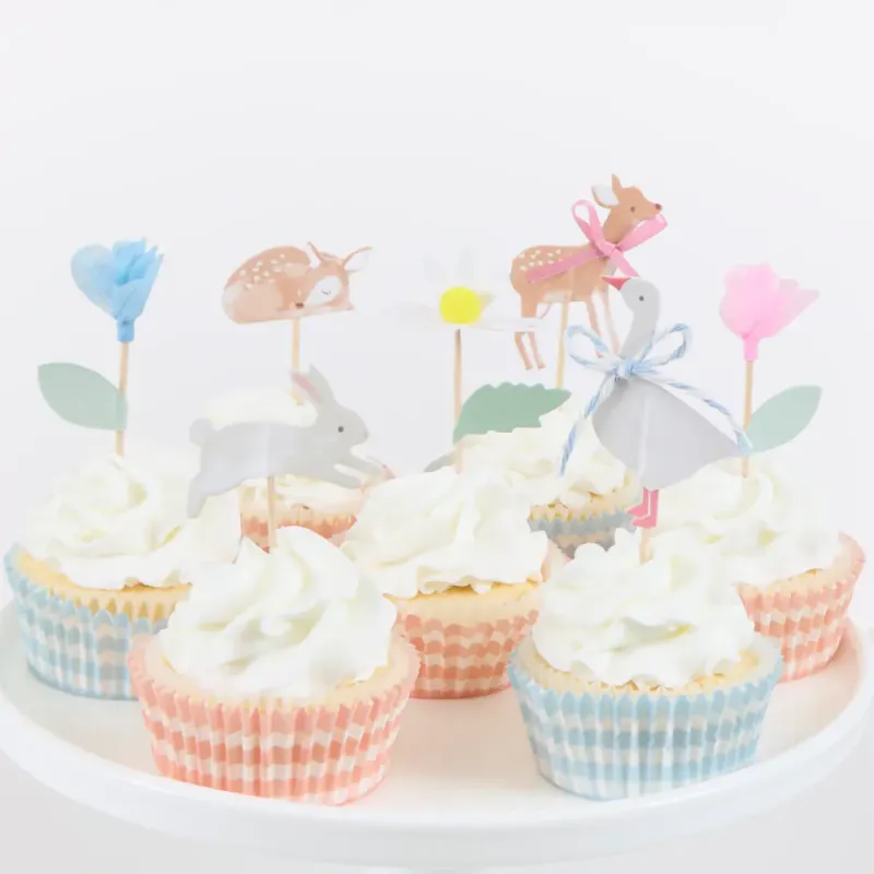 MUFFINSSETT – Eventyrskog – 24 pk – Meri Meri