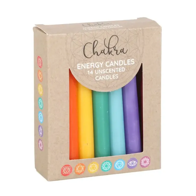 STEARINLYS – Chakra Energilys – 14 stk – Something Different