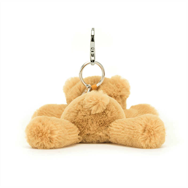 NØKKELRING – Smudge Bear Bag Charm – Jellycat