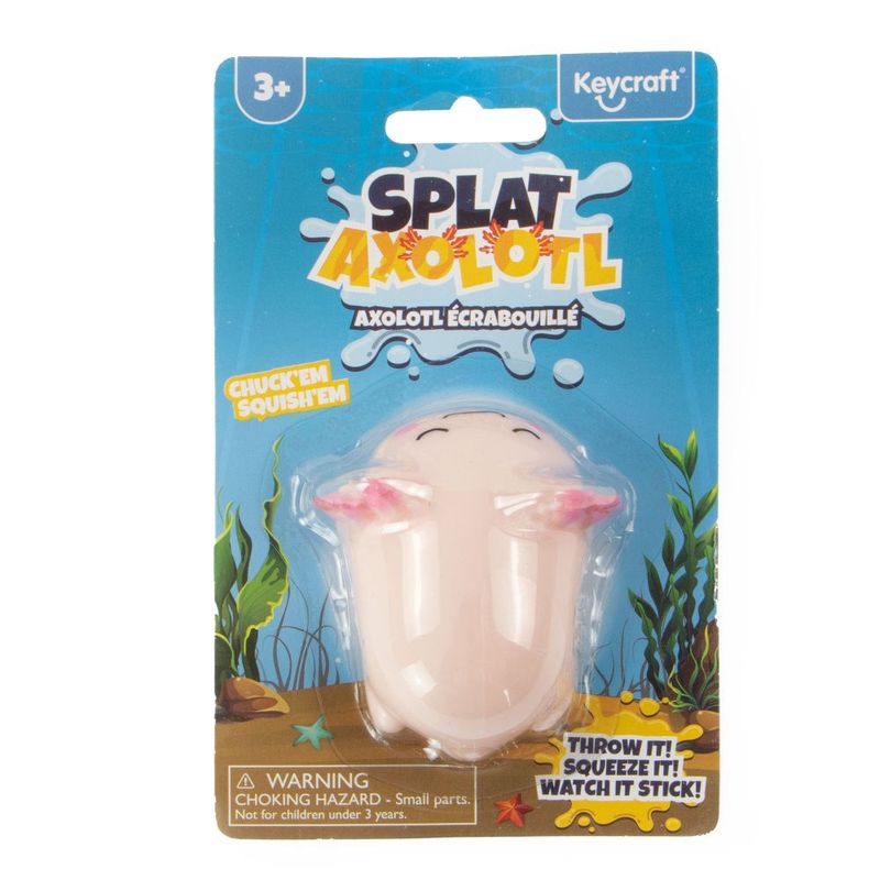 STRETCHY  AXOLOTL – Splat – Keycraft
