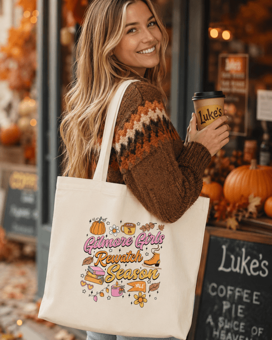 Hovedbilde TOTEBAG – Gilmore Girls Rewatch Season – ...