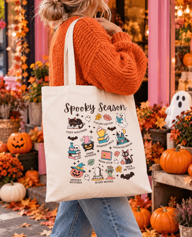 TOTEBAG – Spooky Season – Frøken Rosa 