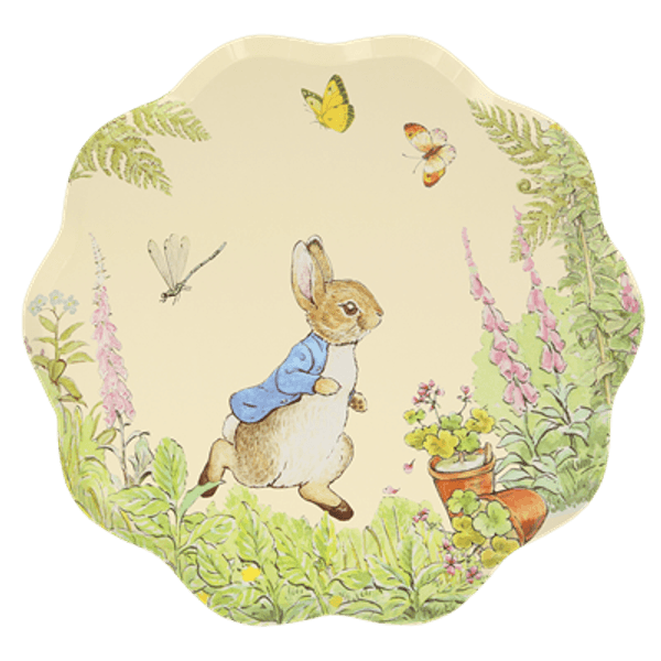 Hovedbilde PAPPTALLERKNER – Peter Rabbit in the garden – ...