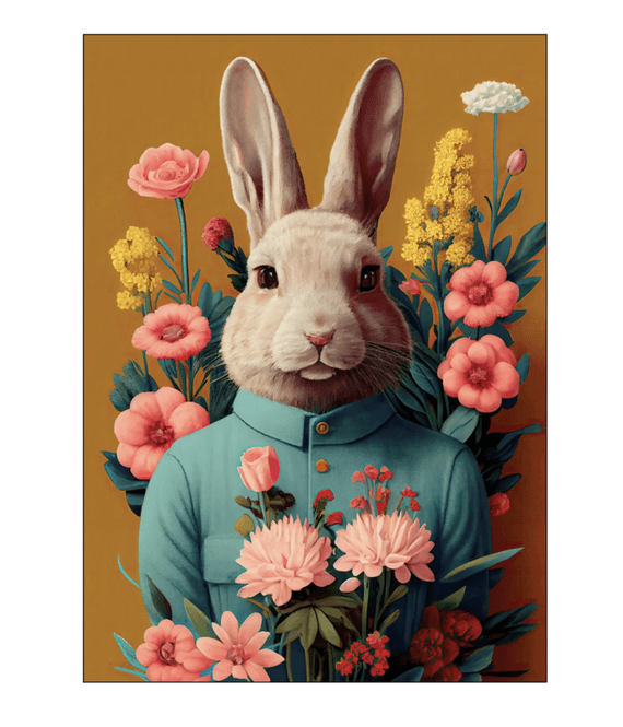 Hovedbilde PLAKAT – Mr Easter Bunny – 30 x 40 cm – ...