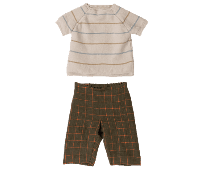 Hovedbilde KLÆR TIL KANIN - Shorts og T-shirt - Size 5 - Maileg