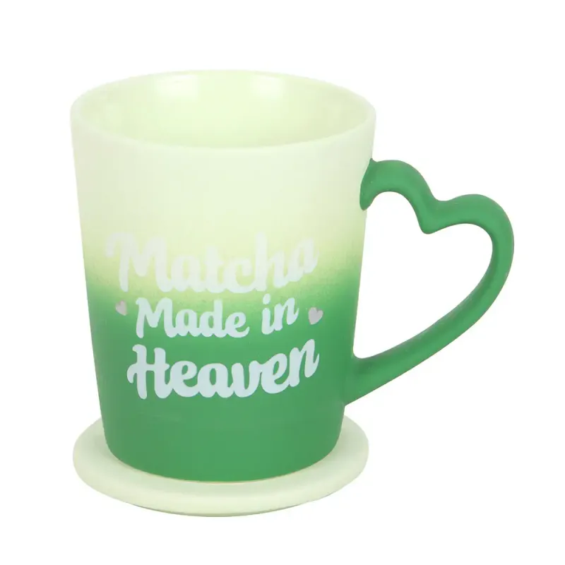 KOPP – Matcha Made in Heaven med lokk og underlag – Something Different