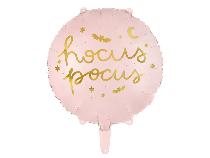 BALLONG – Hocus Pocus – Rosa og gull – PartyDeco