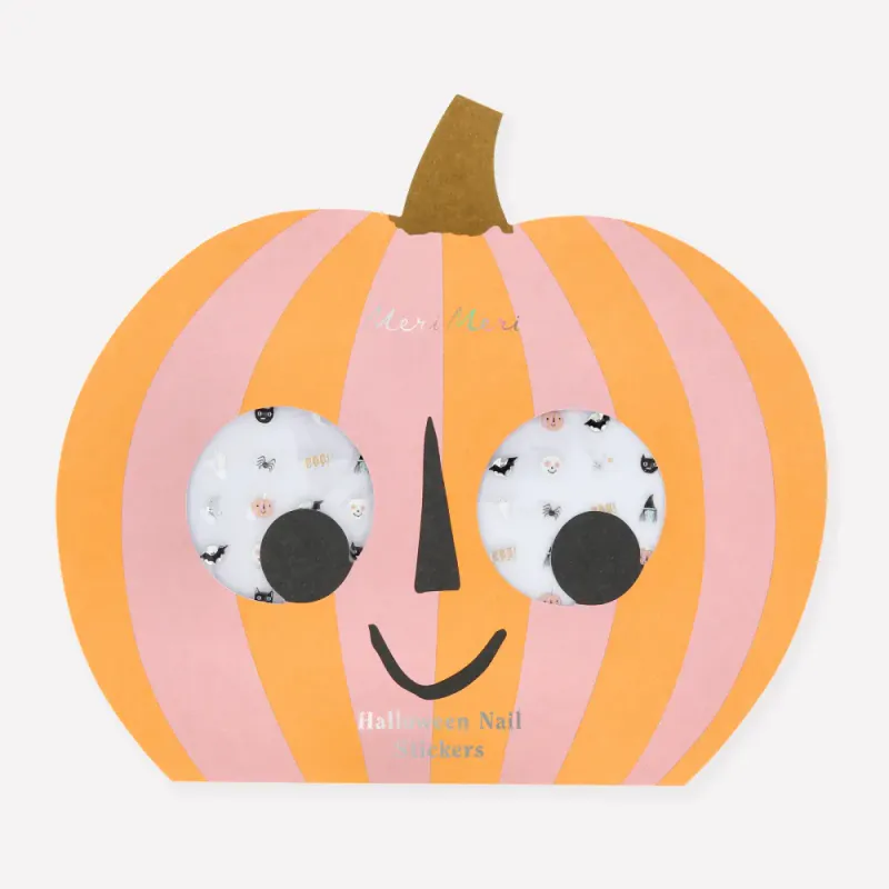 NEGLESTICKERS – Halloween – 200 stk – Meri Meri