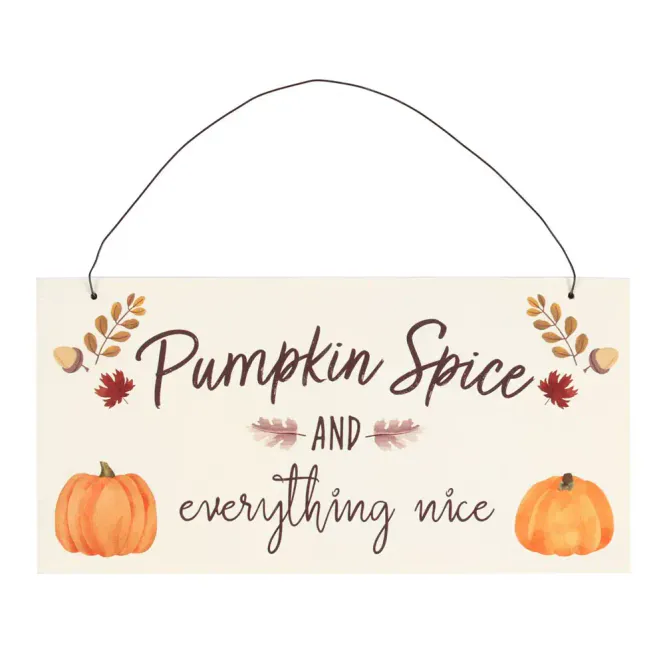 Hovedbilde SKILT – Pumpkin Spice and Everything Nice – 20 ...