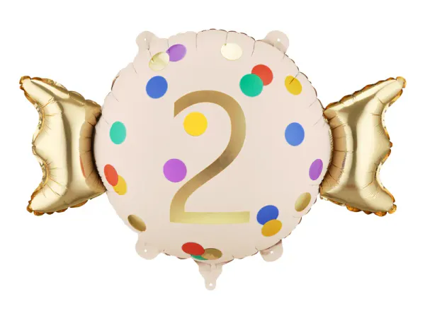 Hovedbilde FOLIEBALLONG – Candy Dots – Tall 2 – ...