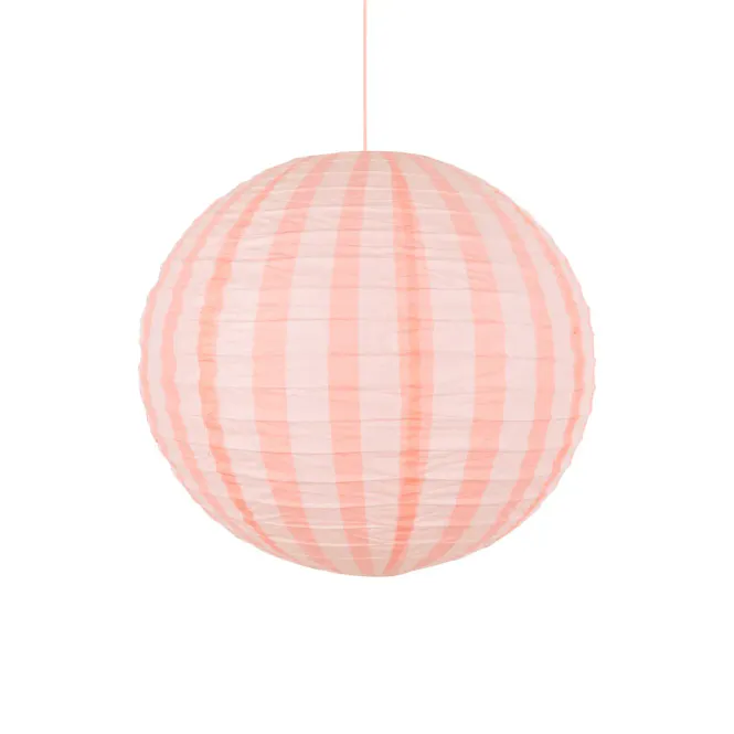 Hovedbilde OPPHENG – Lanterner rosa striper – 3 pk – ...