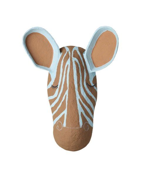 Hovedbilde VEGGDEKOR – Sebrahode Blå – Rice