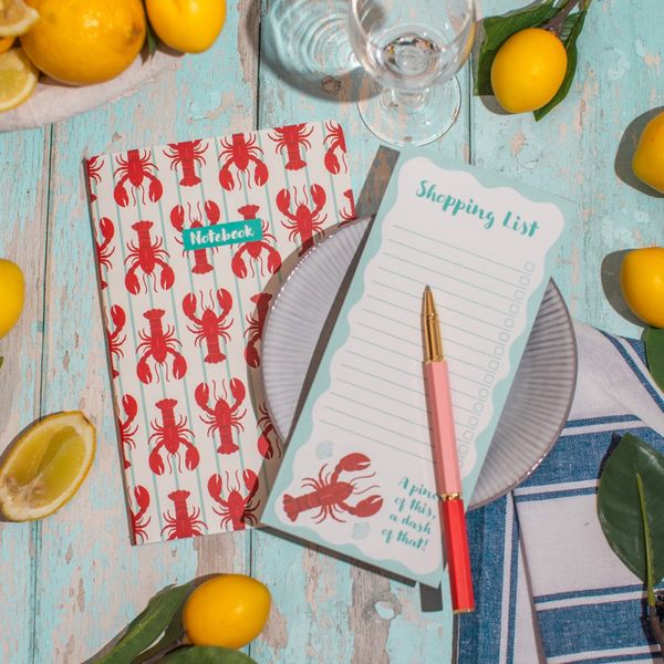 Hovedbilde HANDLELISTE MED MAGNET BAK – Hummer – Sass & ...