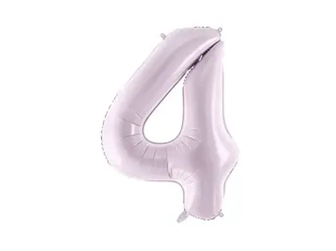 Hovedbilde FOLIEBALLONG – Tall 4 – Lys lilla – 72 cm ...