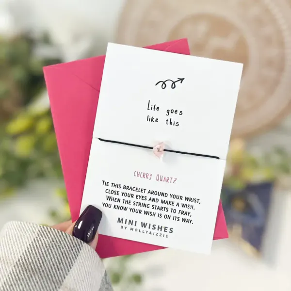 Hovedbilde ØNSKEARMBÅND – Life Goes Like This – by Molly & ...
