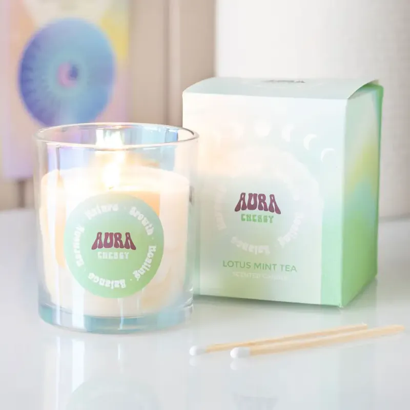 DUFTLYS – Lotus og mynte-te – Aura Energy – Something Different