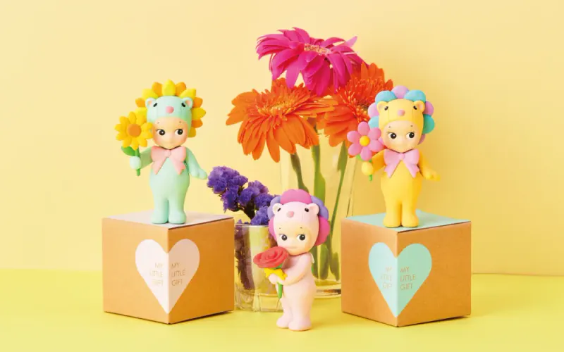 SONNY ANGEL BLIND BOX - Flower Lion
