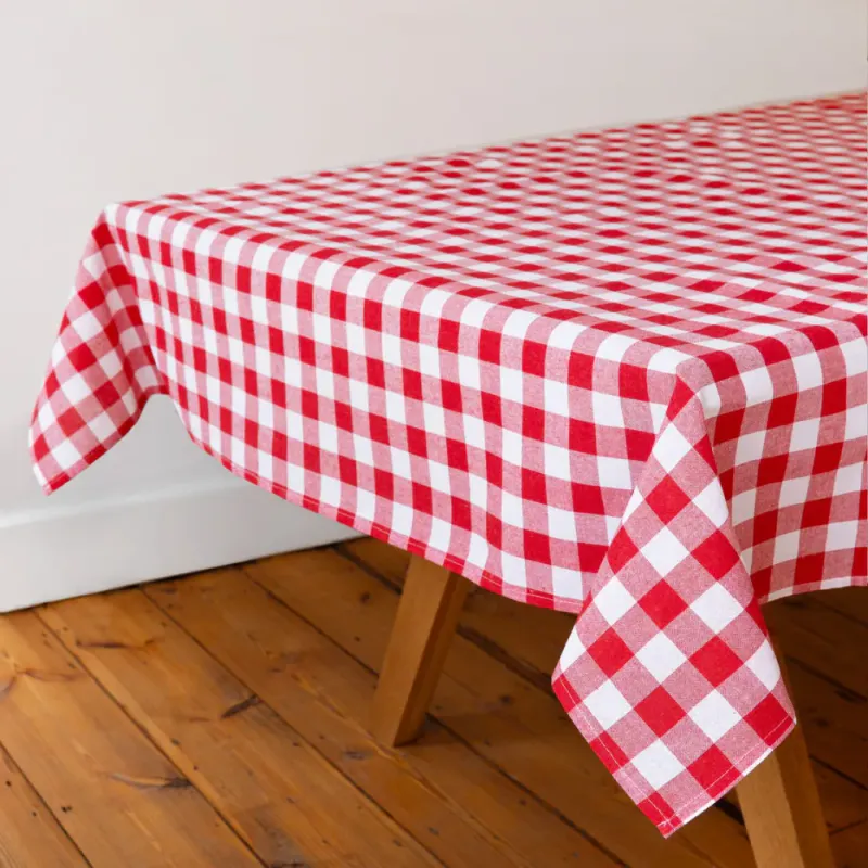 DUK – Rutete rød og hvit – Talking Tables