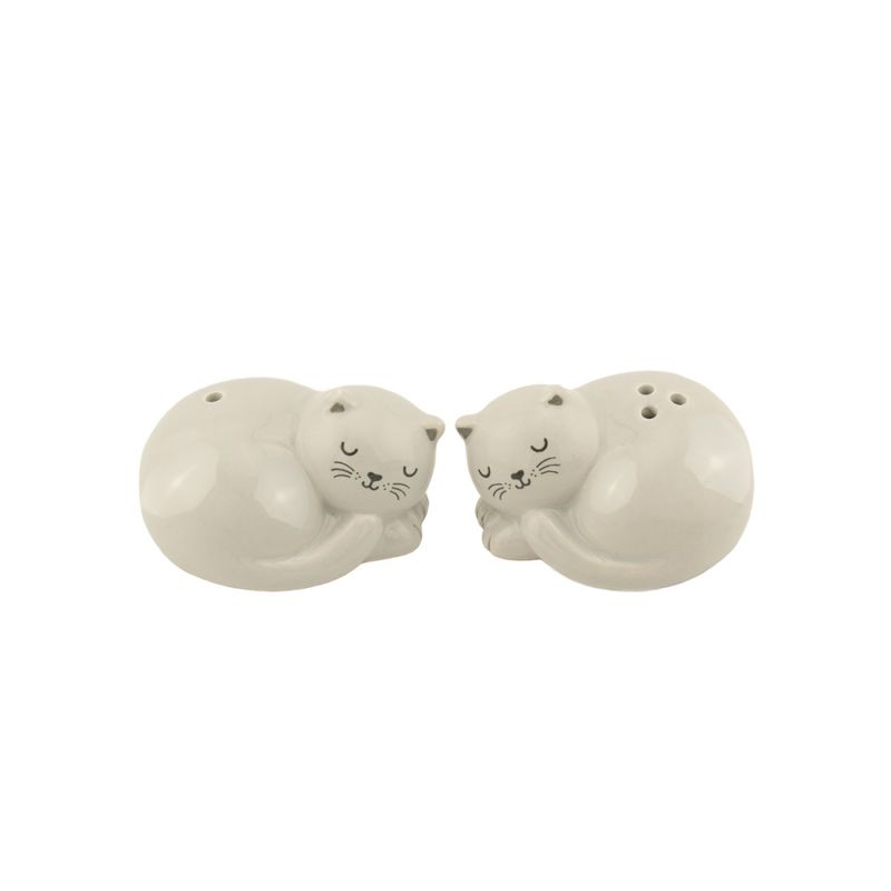SALT- OG PEPPERBØSSER – Sovende katt – Sass & Belle