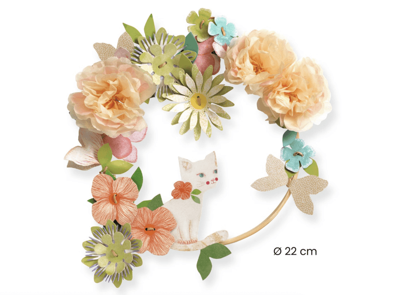 HOBBYSETT – Lag en blomsterkrans – Djeco