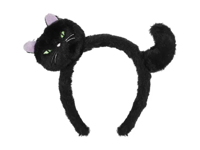 Hovedbilde HÅRBØYLE – Svart katt – PartyDeco