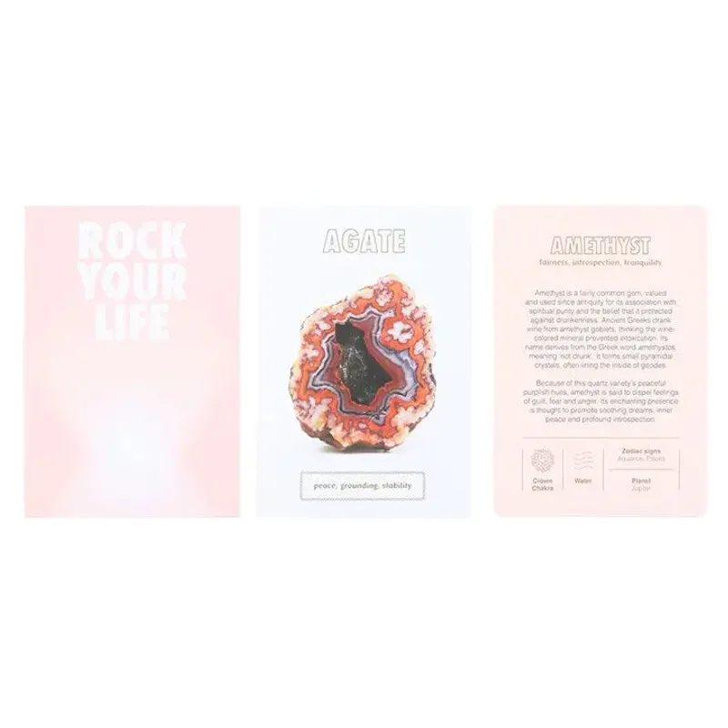 INSPIRASJONSKORT – Rock Your Life – Edelstener – Something Different