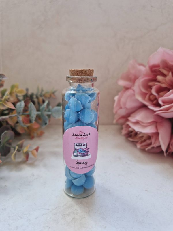 DUFTVOKS I LITEN GLASSKRUKKE – Spring Salt – Lara Lush