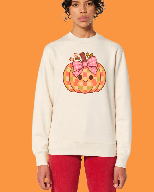 Hovedbilde  GENSER – Gingham Pumpkin – 8 farger – ...