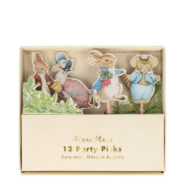 Hovedbilde KAKEPYNT – Peter Rabbit & Friends – 12 stk ...